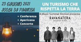 Il 23 giugno a Pianosa i Ravanatera aprono il B.Music Summer Festival 2021