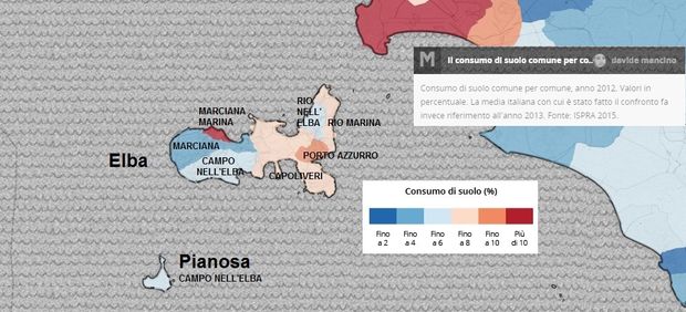 Consumo di suolo Arcipelahgo co