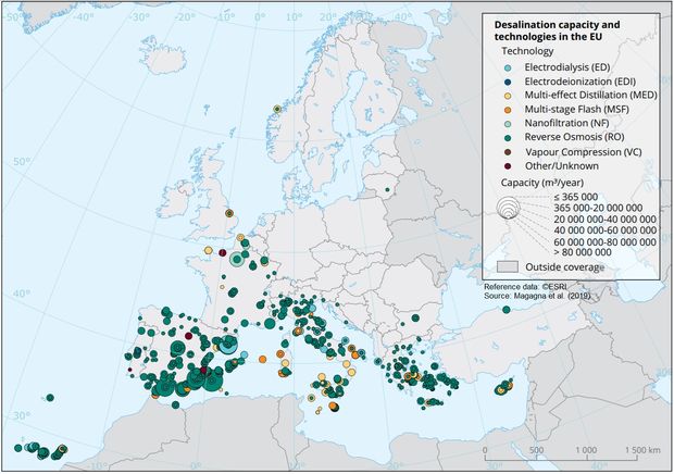 Dissalatori in europa