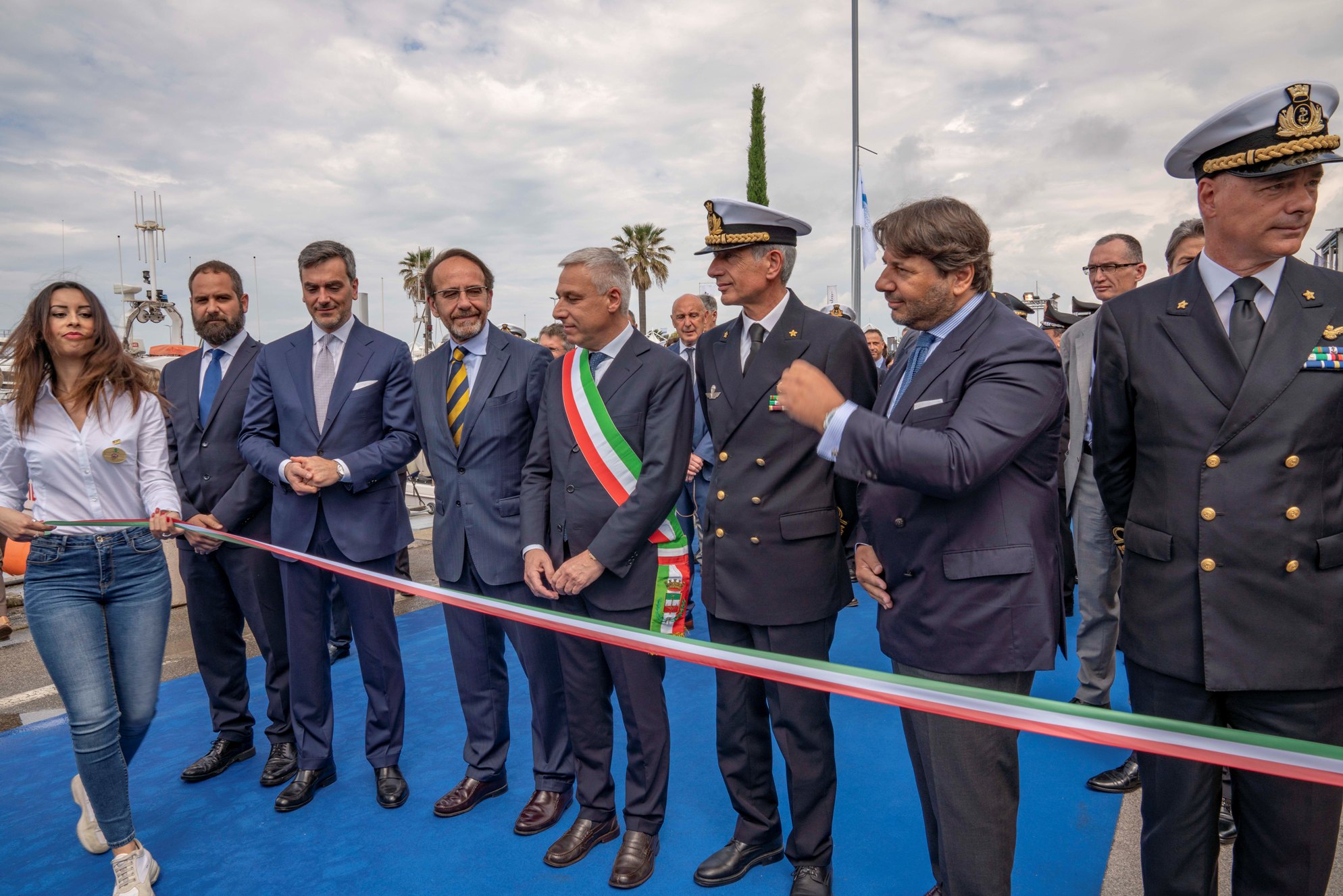 INAUGURAZIONE CON VICE MINISTRO TRASPORTI