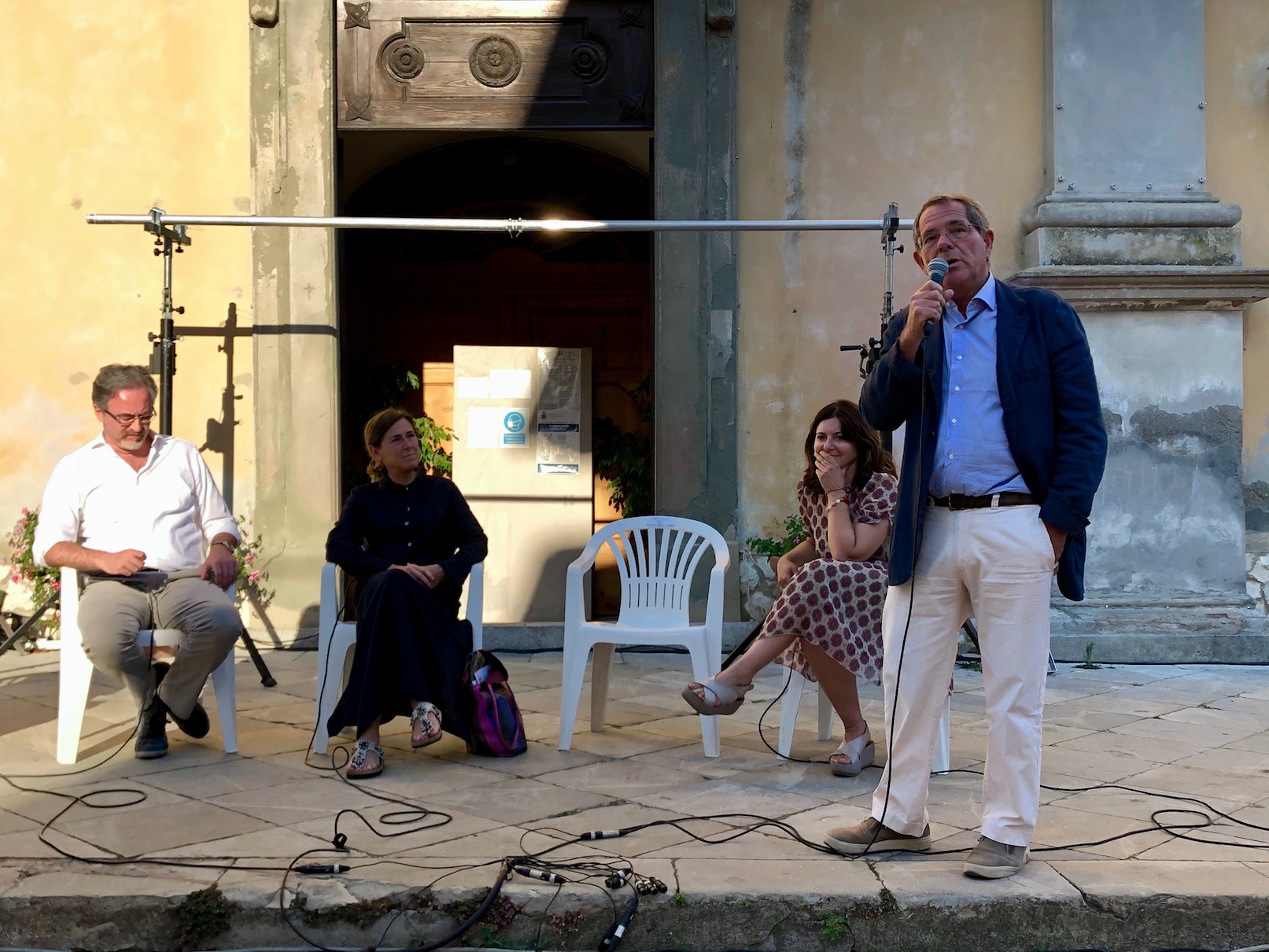 Gianluca Coci, Ilide Carmignani, Roberta Bergamaschi e Aldo Appiani