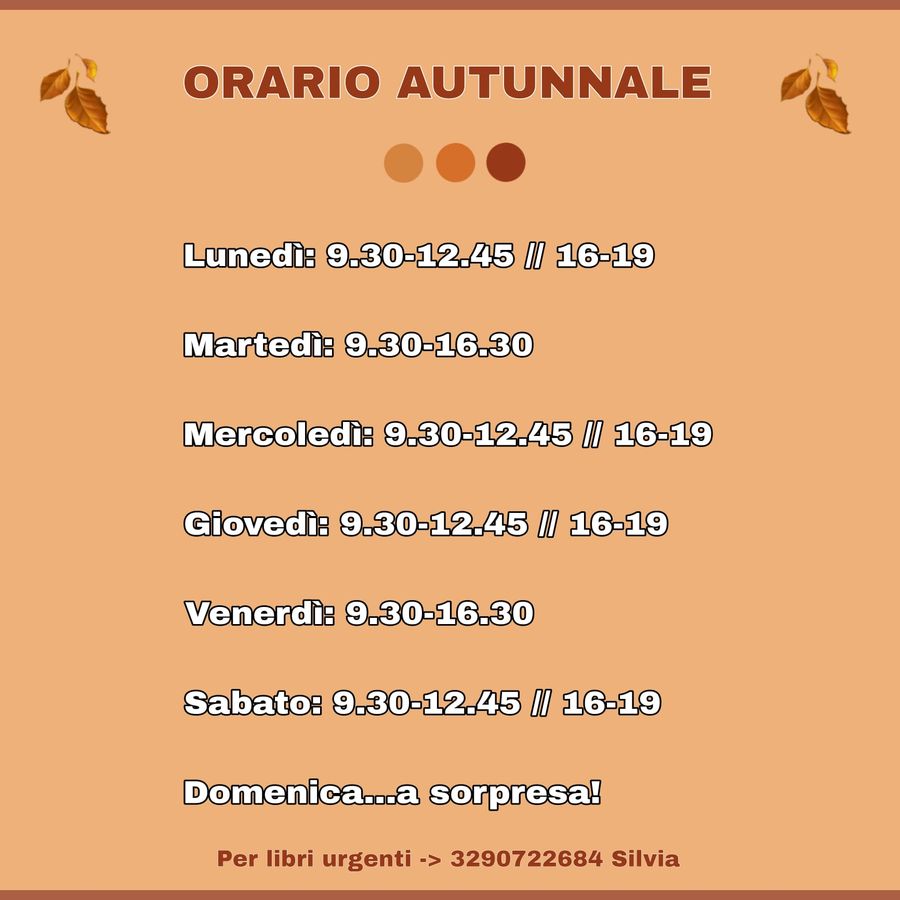 orario autunnale