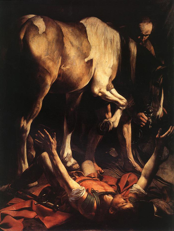 caravaggio conversione san paolo