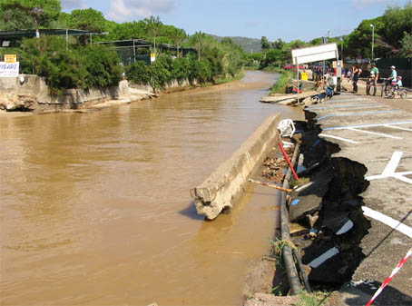 Alluvione 2002 la foce