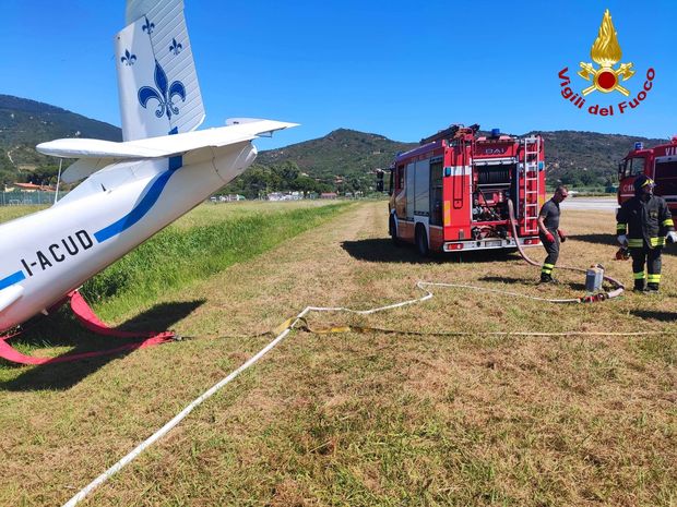 atterraggio Incidente la pila 3