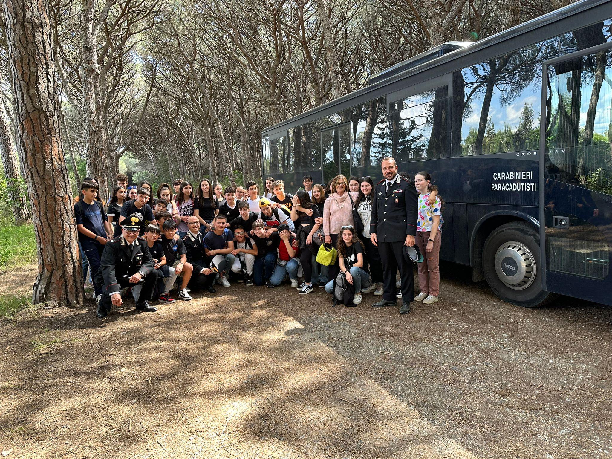 studenti carducci tombolo forestale