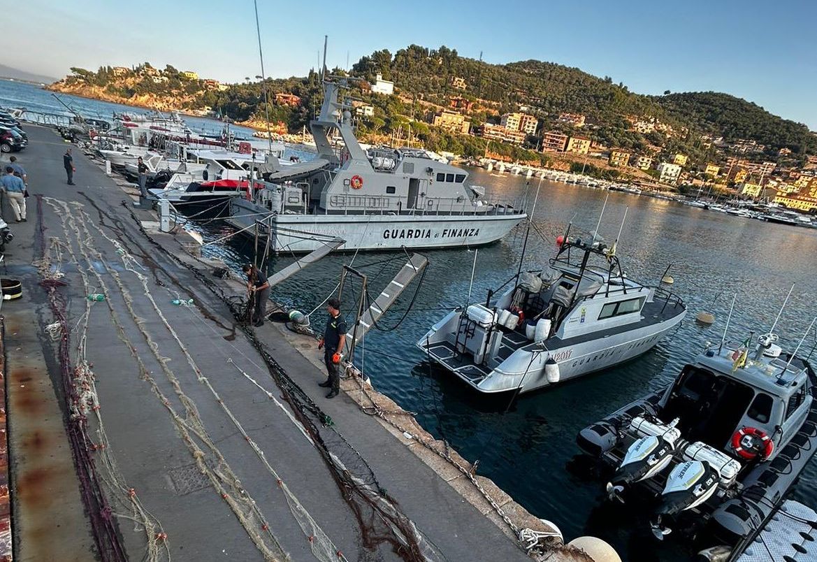 sequestro pesca giannutri gdf