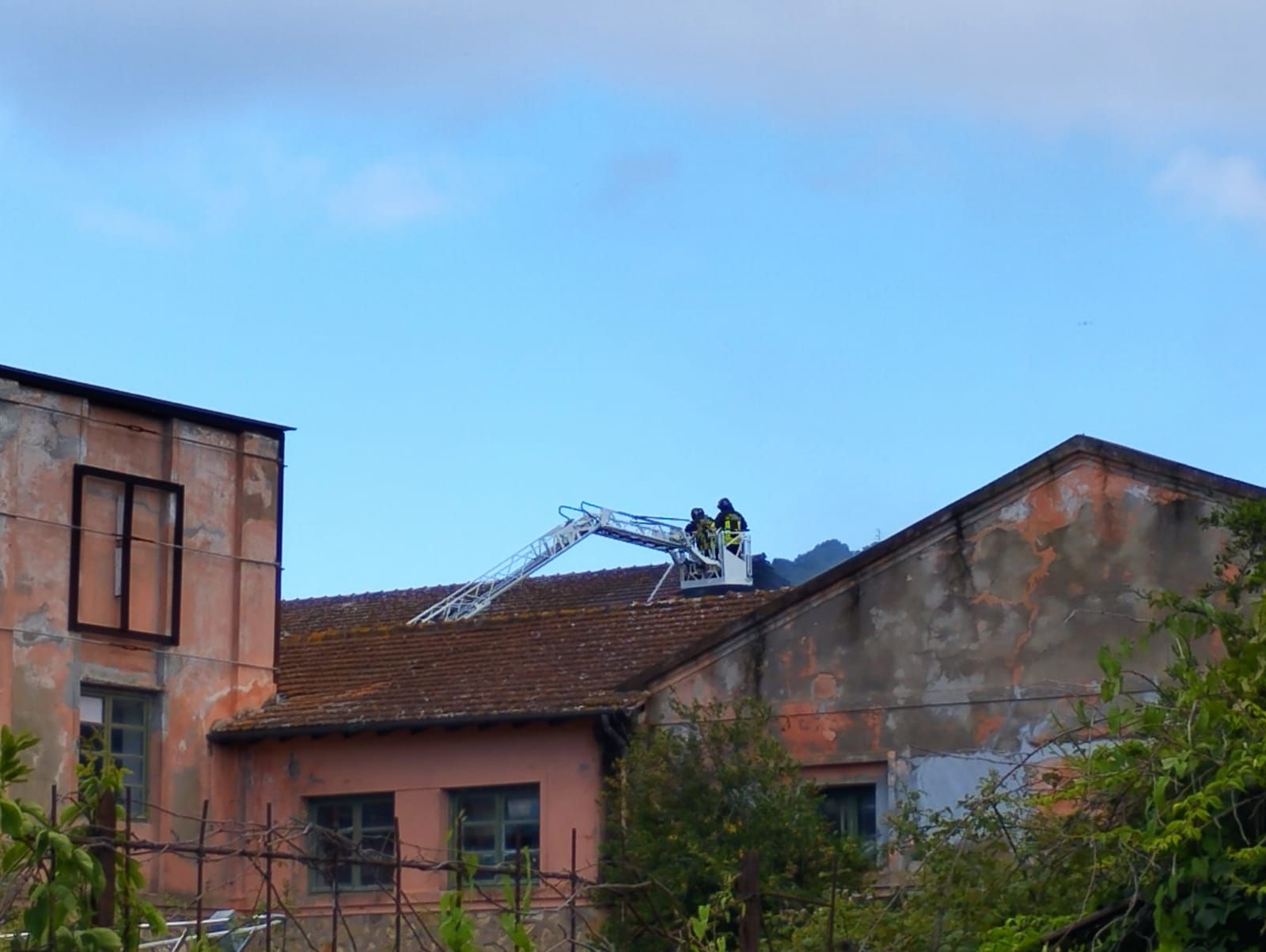 incendio san giovanni bonifica