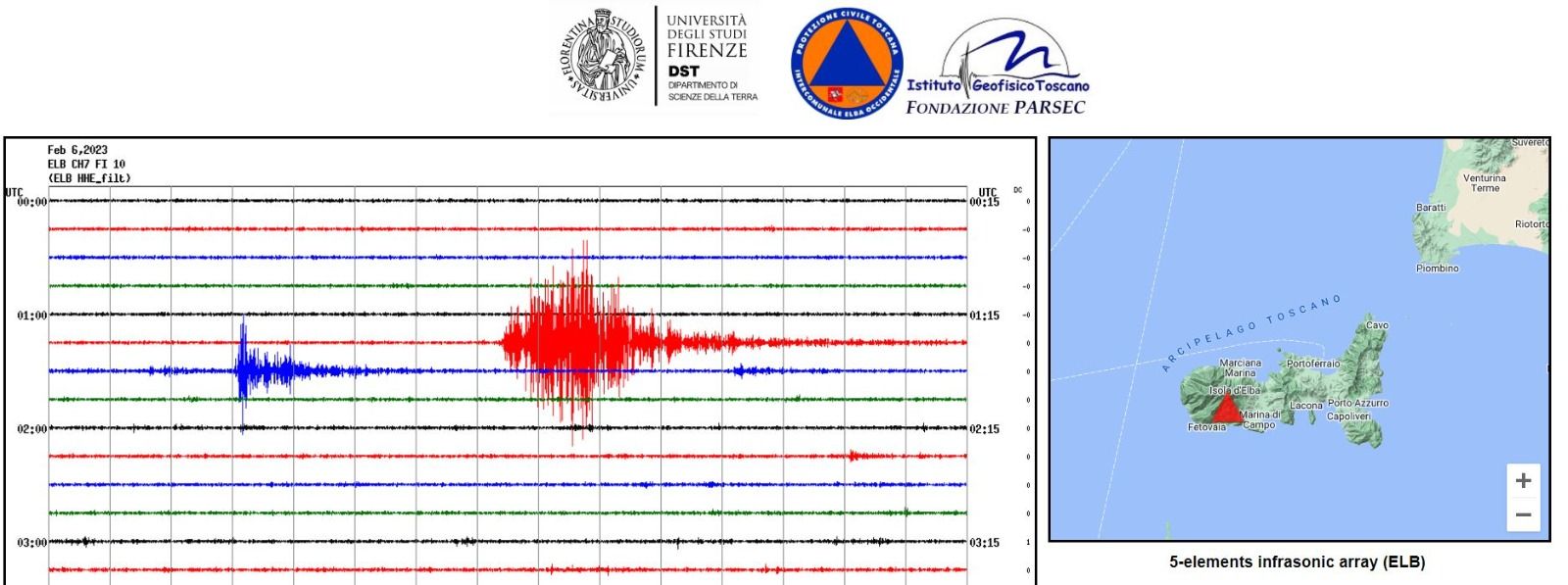 sisma turchia registrato a seccheto