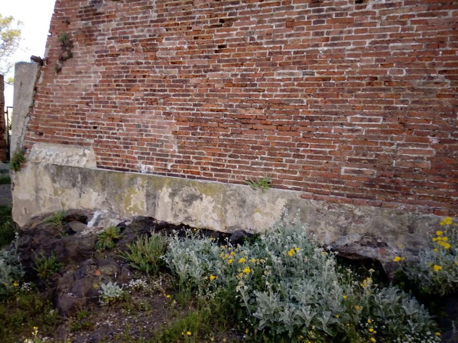 Forte Stella. Fronte sud fondamenta stato attuale 4