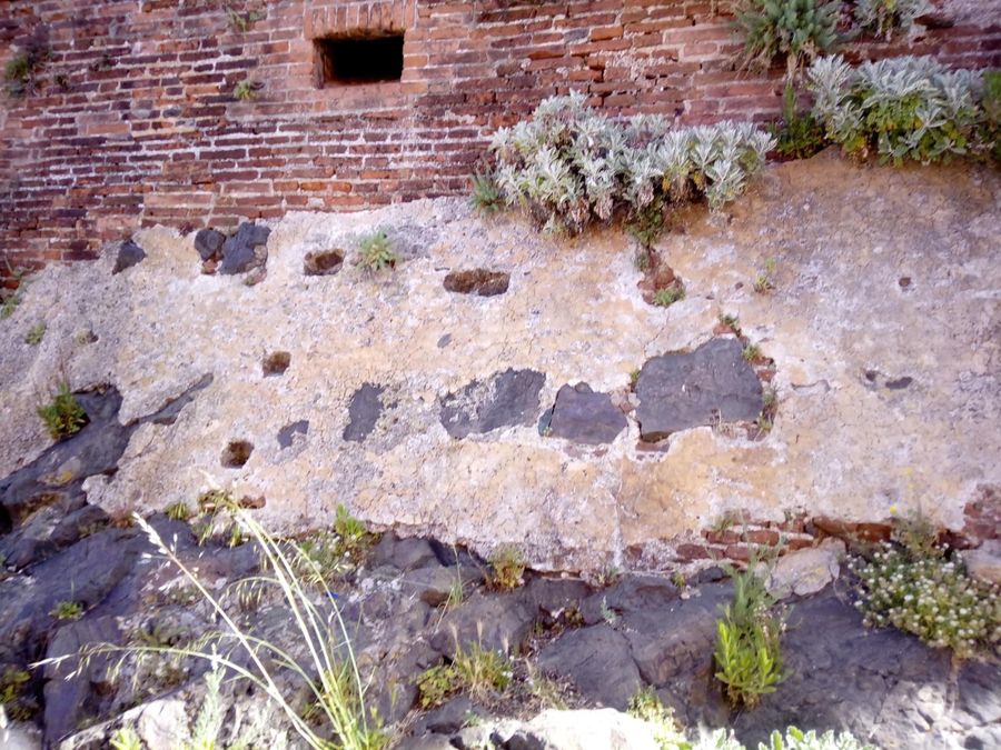 Forte Stella.Fronte sud fondamenta stato attuale 3