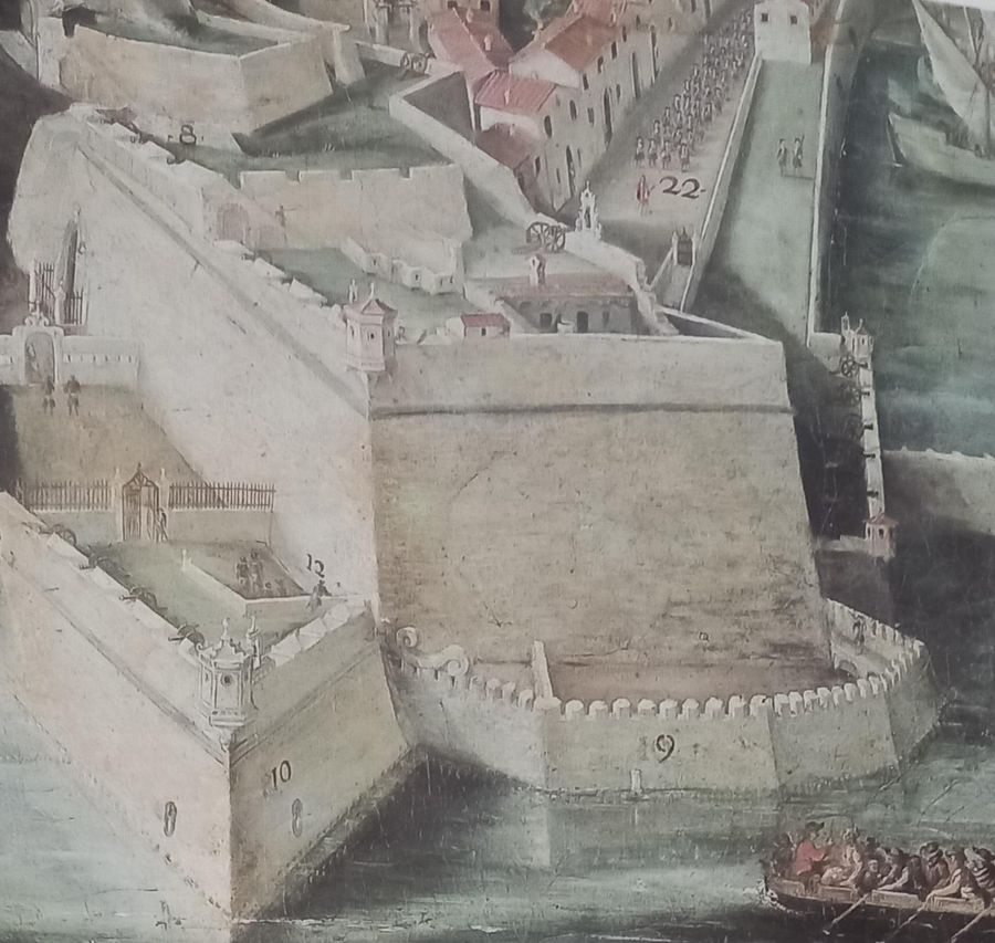 Prospettiva di Portoferraio 1705 3