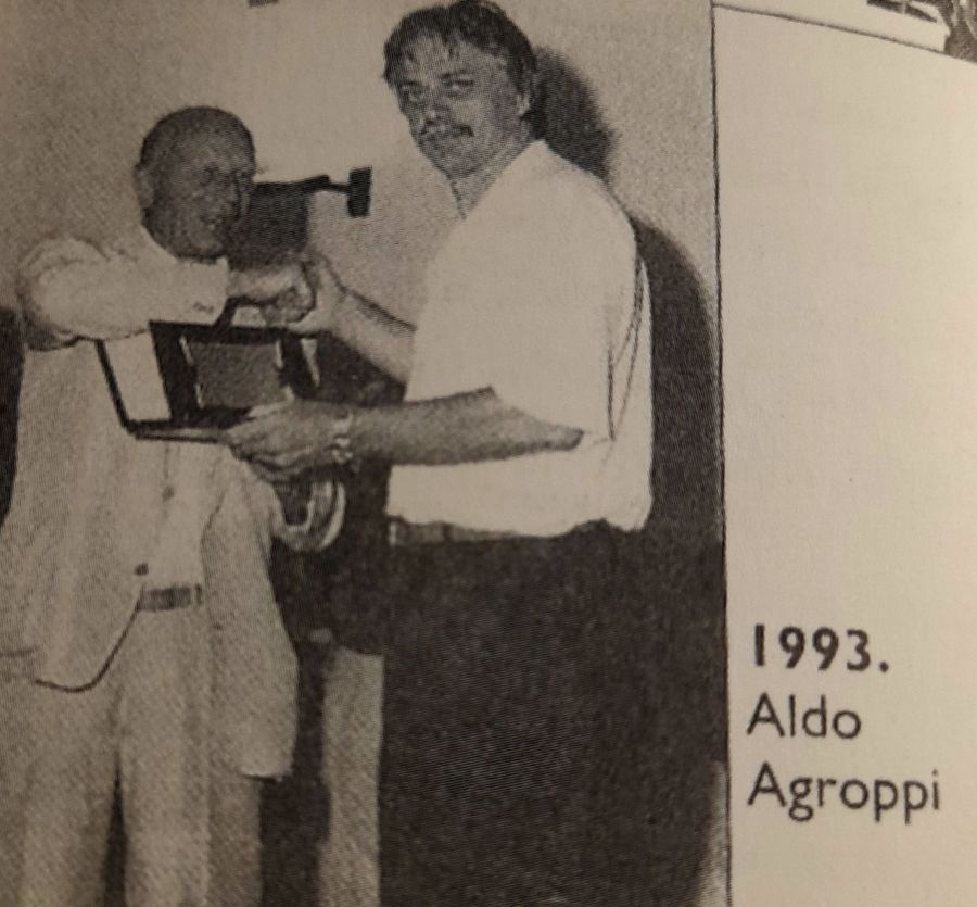 aldo agroppi premio valenti 1993