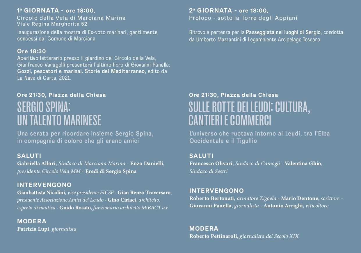 Programma evento Spina