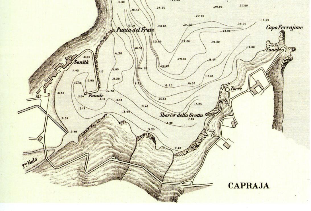 capraia mappa