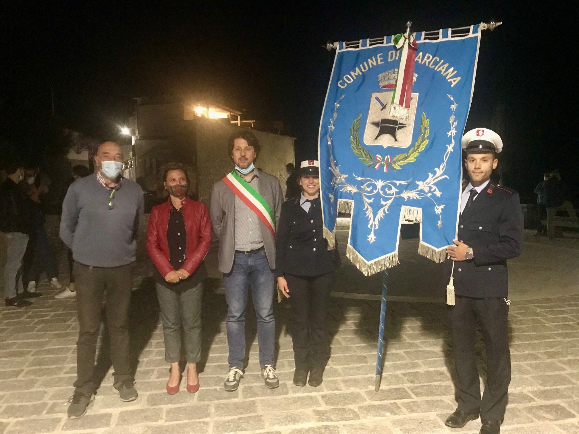 inaugurazion Piazza del Calello a Pomonte