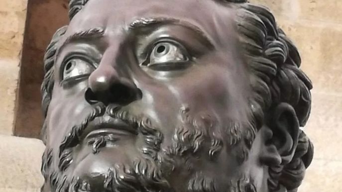 Cosimo I de’ Medici. Busto in bronzo di Benvenuto Cellini