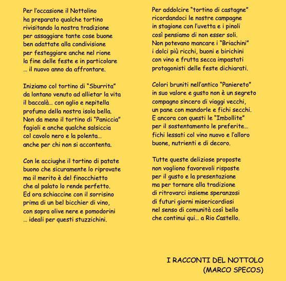 Poesia di Marco Specos   CANTO DELLA BEFANA 2025