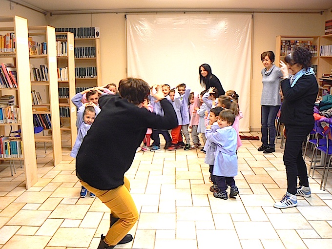 durante la lettura teatrale