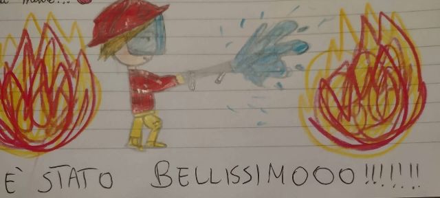 DISEGNO FATTO DA UN BIMBO DELLE ELEMENTARI CAMPESI