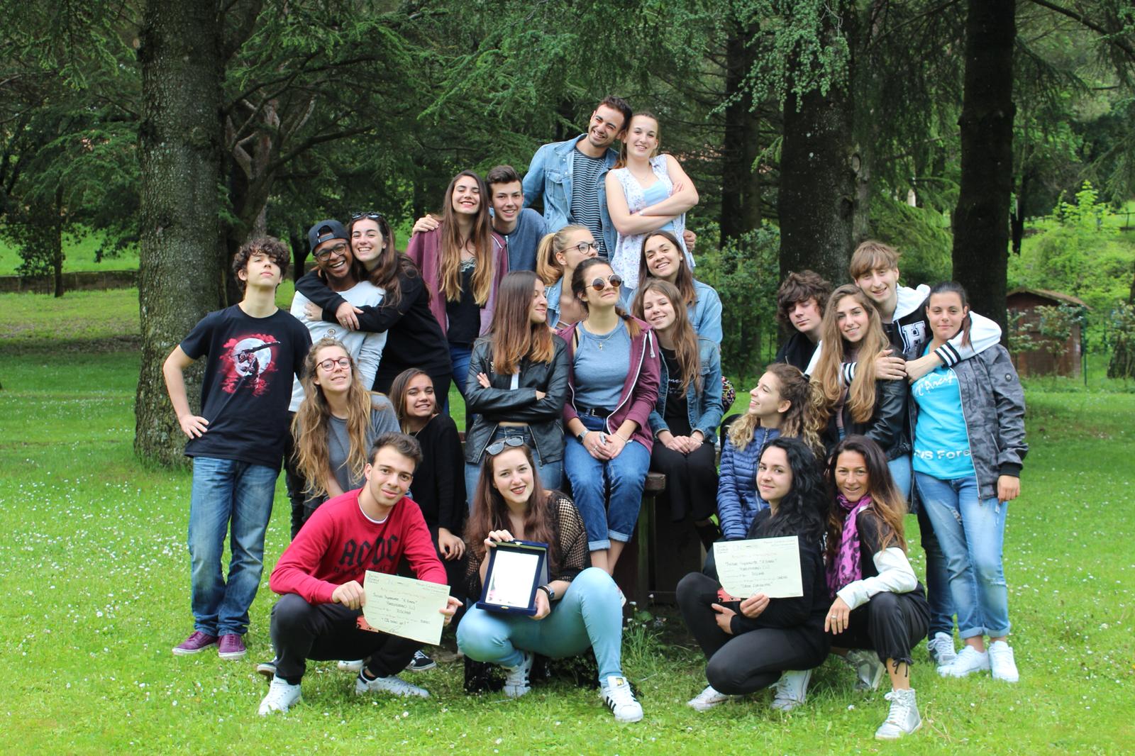 Perle gruppo con diploma arcidosso 2018