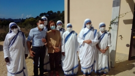 All&#039;Elba le Suore di Santa Teresa di Calcutta. Iniziativa della Caritas elbana