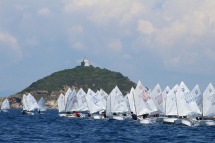 Cavo, regata velica prima Selezione zonale Optimist 2023 divisione A e B