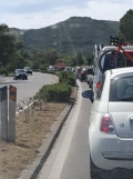 Traffico a lungo bloccato a San Giovanni per un incidente stradale