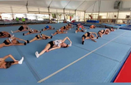 Le atlete del Centro Ginnastica Porto Azzurro GymCampus Nazionali FGI di Tirrenia