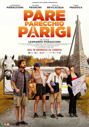 Al Cinema di Portoferraio il nuovo film di Pieraccioni &quot;Pare Parecchio Parigi&quot;