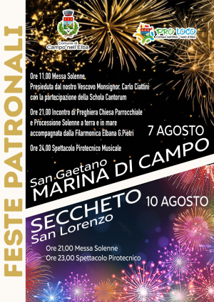 Feste patronali a Marina di Campo e Seccheto