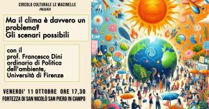 Clima, venerdì 11 ottobre Francesco Dini torna a San Niccolò