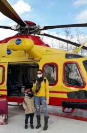 La paura per Tommasino, colpito da Covid, trasportato al Meyer, poi il ritorno a casa