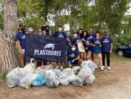 Plastic Free, 150kg di rifiuti rimossi dalle spiagge portoferraiesi 