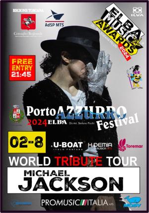 Stasera a Porto Azzurro va in scena Michael Jackson World Tribute Show