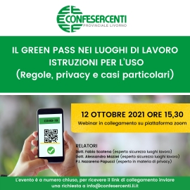 Greenpass nei luoghi di lavoro: istruzioni per l&#039;uso