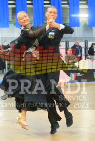 Buon piazzamento dei ballerini elbani Franco Ascione e Antonella Colli alla super coppa Italia senior di Riccione