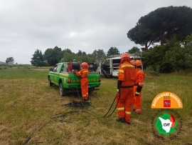 Antincendio boschivo, consegnati i dispositivi di protezione ai volontari