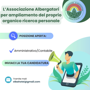 L&#039;Associazione Albergatori cerca personale da inserire nel proprio organico