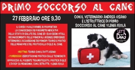 Corso di &quot;Primo soccorso al cane&quot; 