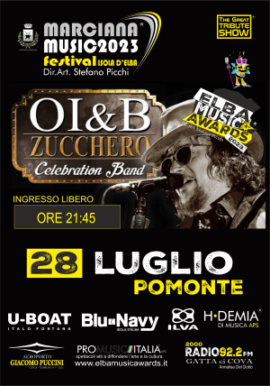 Stasera a Pomonte la big band di Zucchero Celebration Tribute