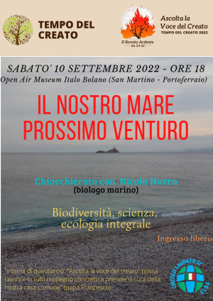 Il 10 settembre incontro con Nicola Nurra all&#039;Open Air Museum Italo Bolano