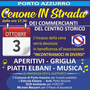 &#039;Cenone in Strada&#039;, a Porto Azzurro la festa dei commercianti del Centro storico