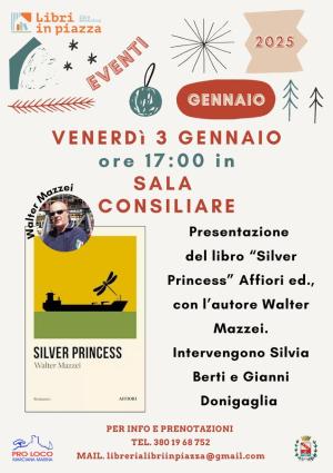 A Marciana Marina la presentazione del libro &quot;Silver Princess&quot; di Walter Mazzei