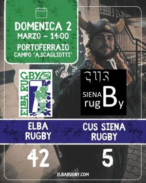 Rugby: vittoria in casa per gli elbani contro il Siena