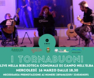 I Tornabuoni a B. Music, mercoledì 16 marzo