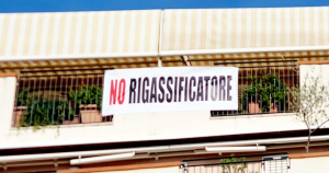 Fotonotizia: NO-RIGASSIFICATORE, protesta a domicilio