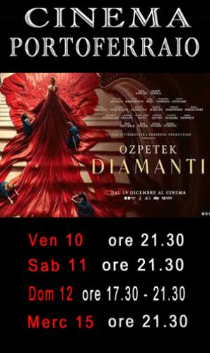 Al Cinema di Portoferraio &quot;Diamanti&quot; di Ferzan Ozpetek