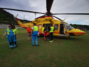 Turista tedesco colto da infarto, elitrasportato in codice rosso a Grosseto