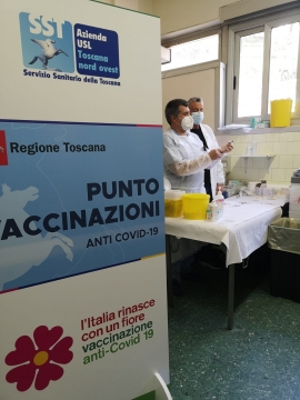 Vaccini, il 50% degli elbani ha ricevuto almeno una dose